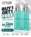 Buy 1 Get 1 Free Anua PDRN + Hyaluron Hydrating Capsule Mist 100ml