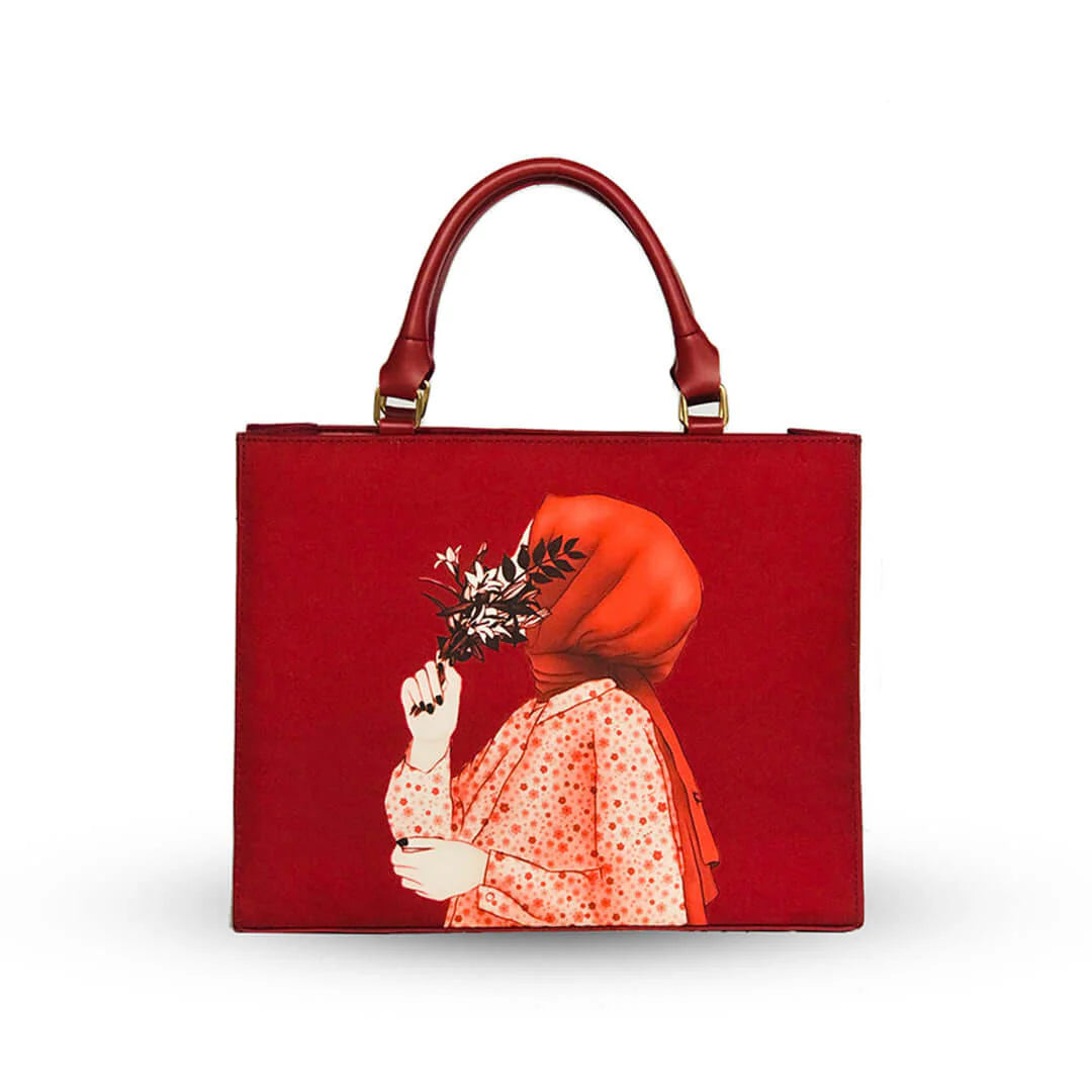Floral Tote Bag
