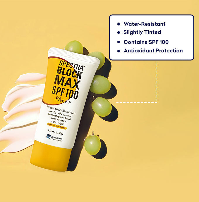 Jenpharm-Spectrablock Max SPF 100 Tinted Sunscreem