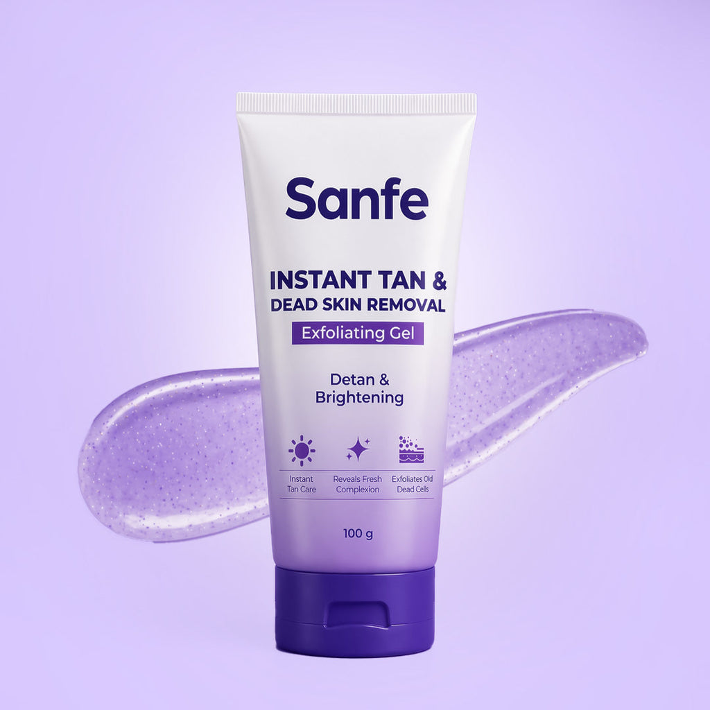 Sanfe Body Exfoliating Gel for Smooth Radiant Skin